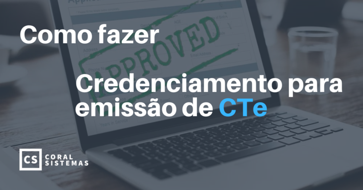 Credenciamento para emissão de CTe
