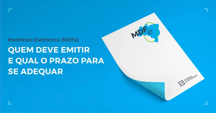 Quem deve emitir MDFe e qual o prazo para se adequar.