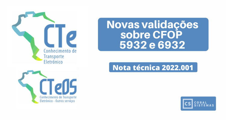 Nova validação de CFOP (Rejeição 906)